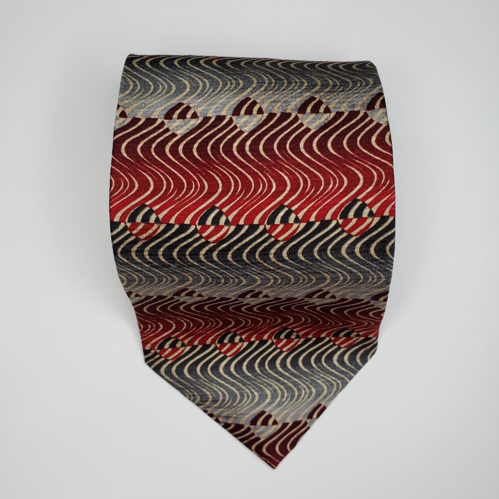 No. 102 vintage MW COLLECTION men's necktie silk